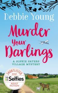 cover of Murder Your Darlings showing Selfies sticker