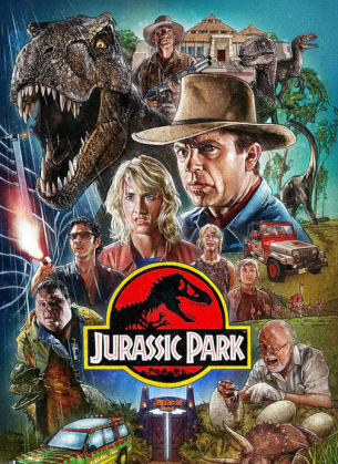 Jurassic Park movie poster