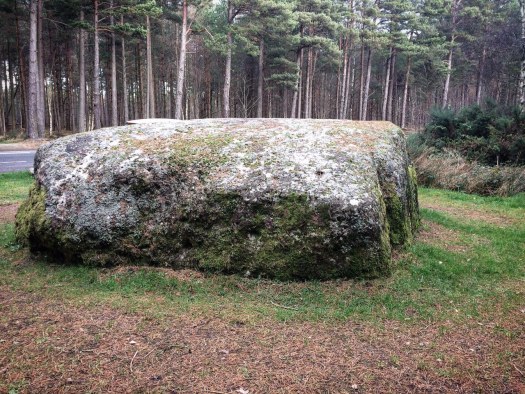 Cumberland Stone, by Culloden in the Scottish Highlands