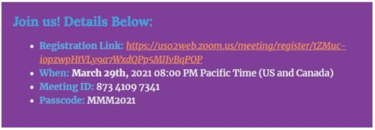 Join me now