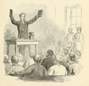 Sidney Rigdon Preaching_his First Mormon Sermon