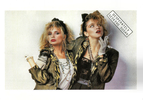 Rosanna Arquette and Madonna in Desperately Seeking Susan (1985)