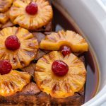 Tofu Cooked with Pineapple and sauce