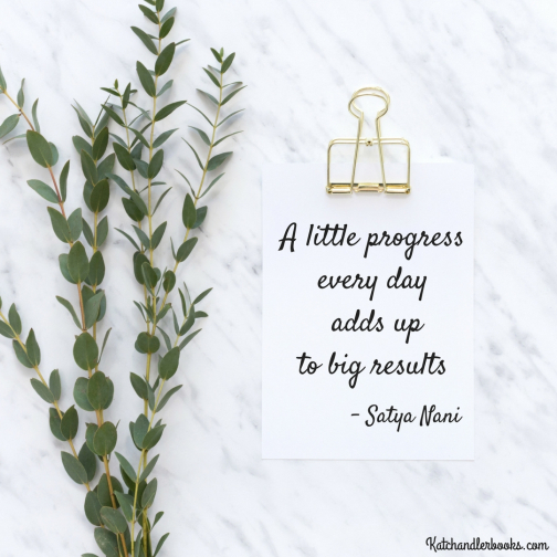 A little progressevery day adds up to big results