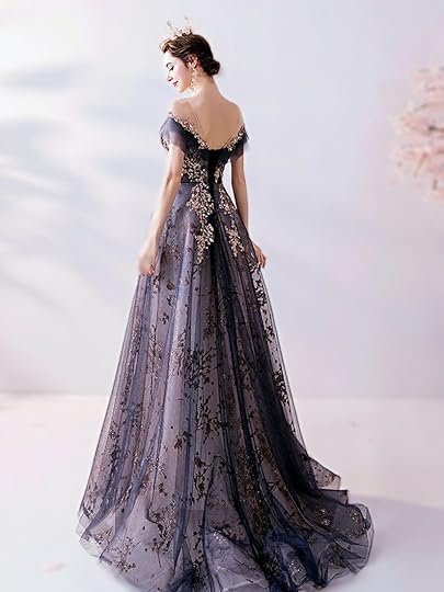 The back of the dress