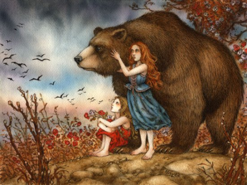 Snow-white-and-rose-red-by-mercer-mayer