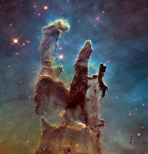 Hubble image of the Eagle Nebula, also called