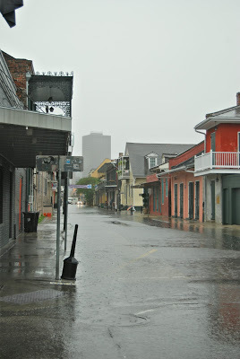 Rain in New Orleans