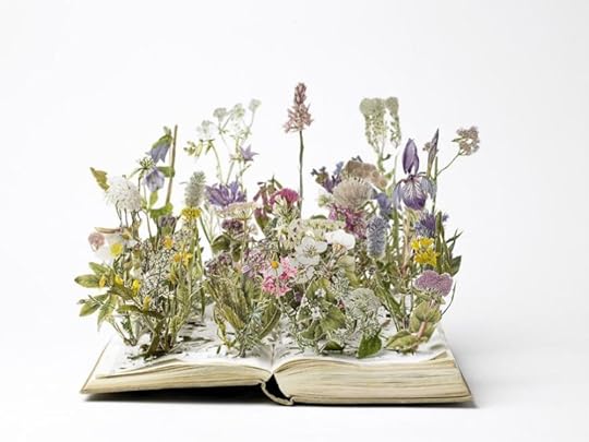 Flowering Book Sculpure