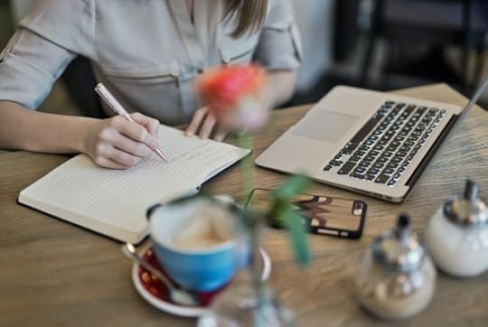 Three Vital Apps - person writing with computer
