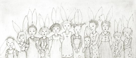 Bunny Family Portrait by Terri Windling
