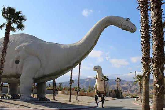 Cabazon dinosaurs, Southern California.