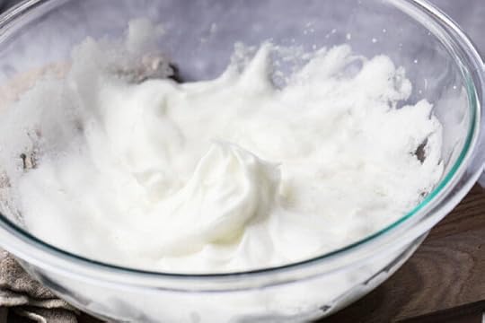stiff peak egg whites for gluten free chocolate cake recipe