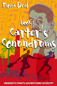 An image of the cover of the Fiona Deal book, Carter's Conundrums