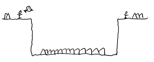 Two generals at opposing sides of a valley