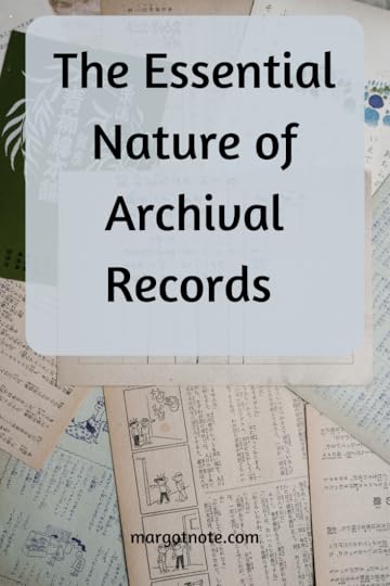 The Essential Nature of Archival Records