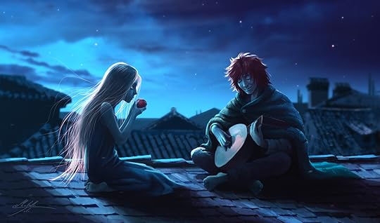 Auri and Kvothe by Manweri on DeviantArt