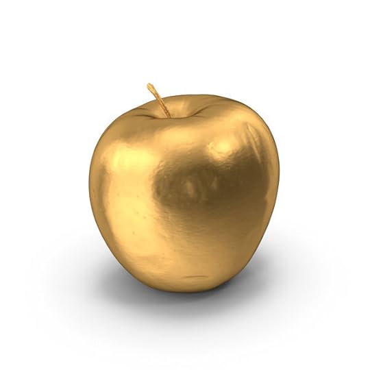 The golden sheen of the sun apple is an alluring thing for those on a quest.