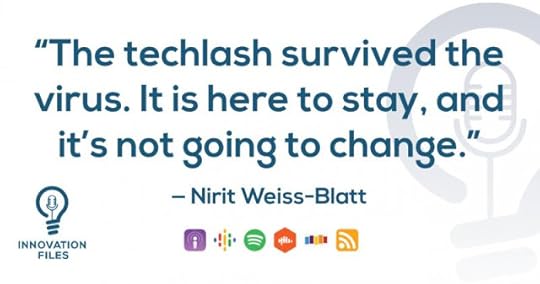 ITIF Innovation Files podcast Techlash Book Coronavirus quote