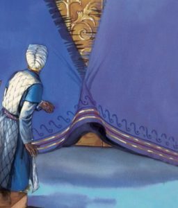 Temple veil torn in two from top