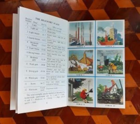 pages from the Ladybird Book of the Weather on the Beaufort Scale
