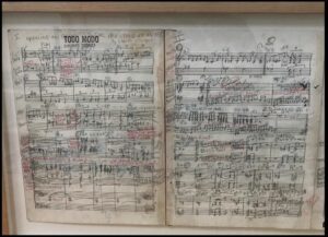 Manuscript score for 