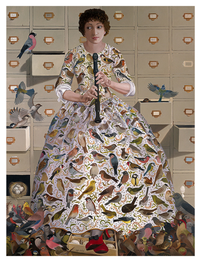 A Personification of the Sense of Hearing by Lizzie Riches
