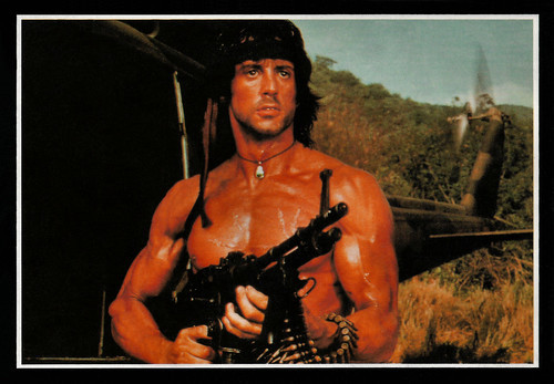 Sylvester Stallone in Rambo - First Blood Part II (1985)