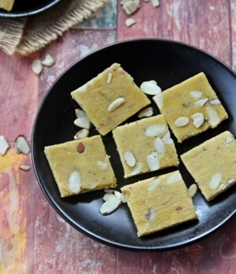 Saffron Almond Burfee