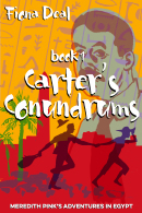 An image of the cover of the Fiona Deal book, Carter's Conundrums