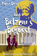 An image of the cover of the Fiona Deal book, Belzoni’s Bequest.