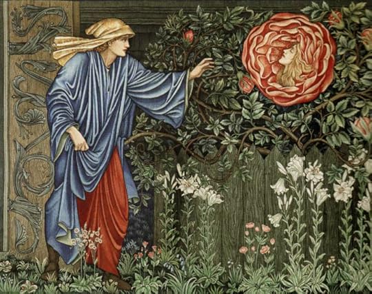 ''Pilgrim in the Garden'' by Edward Burne-Jones