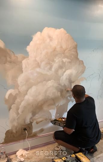 Cloud Mural - dimension of cloud