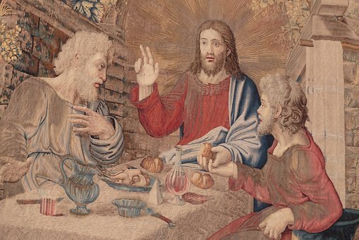 Dinner, Jesus, Emmaus, Eucharist