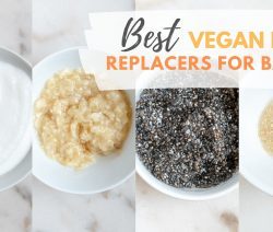Range of Different Egg Replacers for Vegan Baking