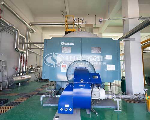 Gas fired steam boilers