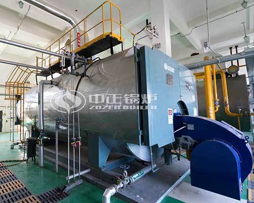 Gas fired boiler size