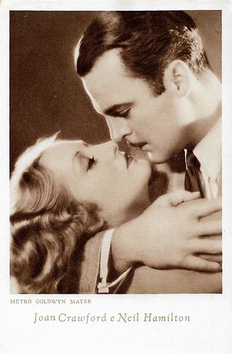 Joan Crawford and Neil Hamilton in Laughing Sinners