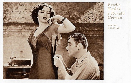 Estelle Taylor and Ronald Colman in The Unholy Garden (1931)