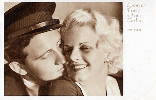 Spencer Tracy and Jean Harlow in Goldie (1931)