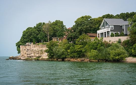 View from aboard the ferry at Put-in-Bay, Ohio, Midwest islands