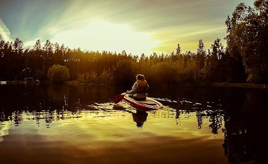 Person rowing