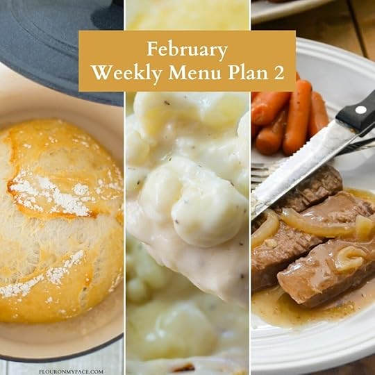 3 Feature menu plan recipes.