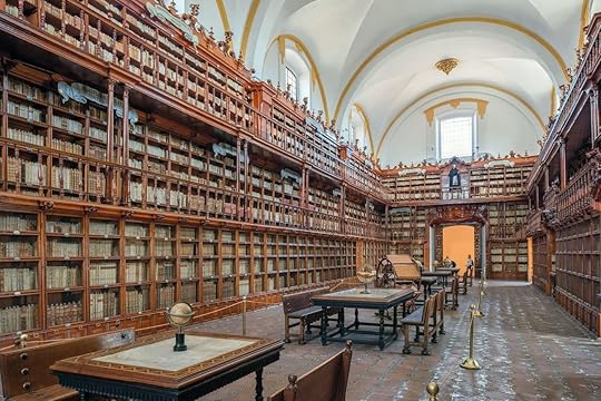 The Biblioteca Palafoxiana - a library in Puebla, Mexico.