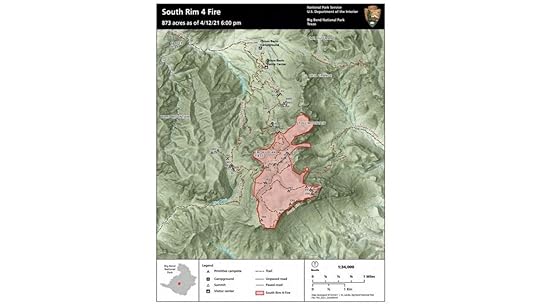 Big Bend Fire Map