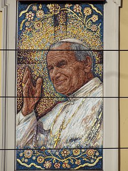 Ii, John Paul, Pope, Krakow, Mosaic