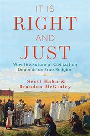 Image result for it is right and just book scott hahn