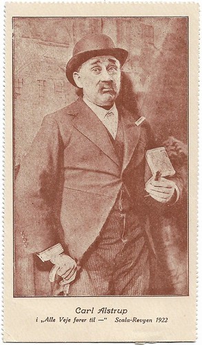 Carl Alstrup in Alle veje fører til - (1922)