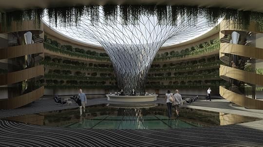 inside floating qatar hotel