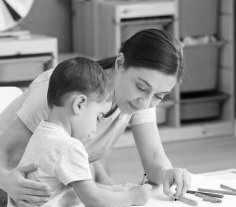 May be an image of child and indoor